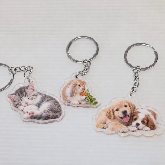 Custom Photo Acrylic Charm