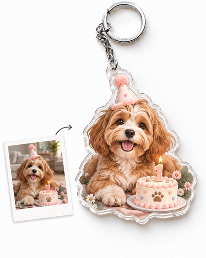 Custom Photo Acrylic Charm