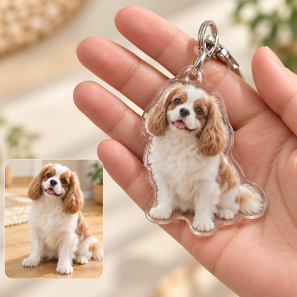Custom Photo Acrylic Charm